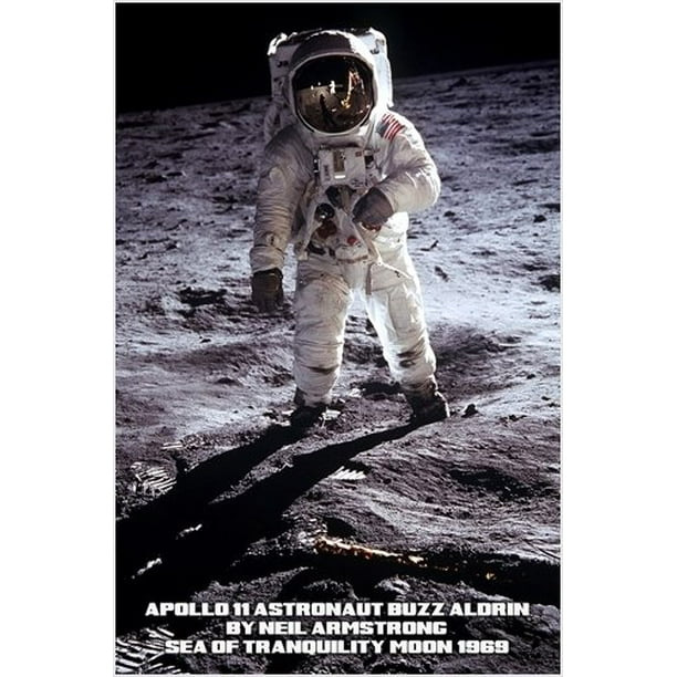 1969 Astronaut Apollo 11 BUZZ ALDRIN Glossy 8x10 Photo Space Poster Moon Print